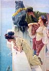 Sir Lawrence Alma-Tadema A coign of vantage painting